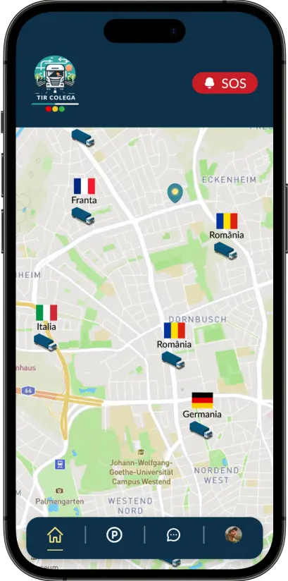 Tir Colega - Lato sinistro del telefono - Sezione eroe - Funzionalità SOS